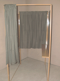 Isoloir de vote PMR Ceretto